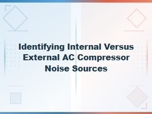 Identifying Internal Versus External Ac Compressor Noise